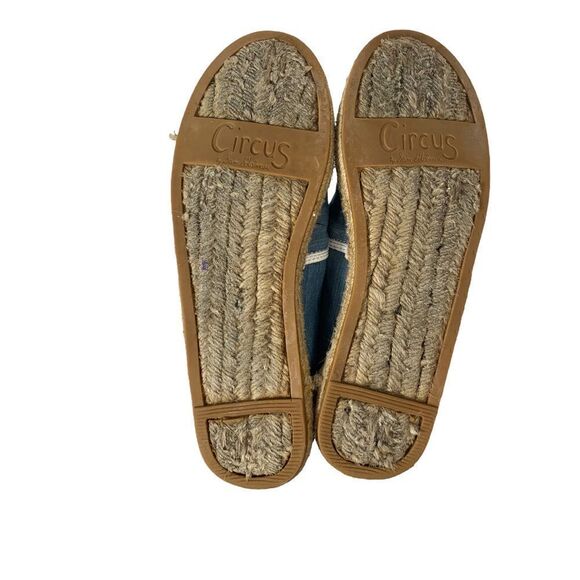 Circus by Sam Edelman Blue Fries Before Guys Slip On Espadrille Loafer Shoe - Picture 9 of 9